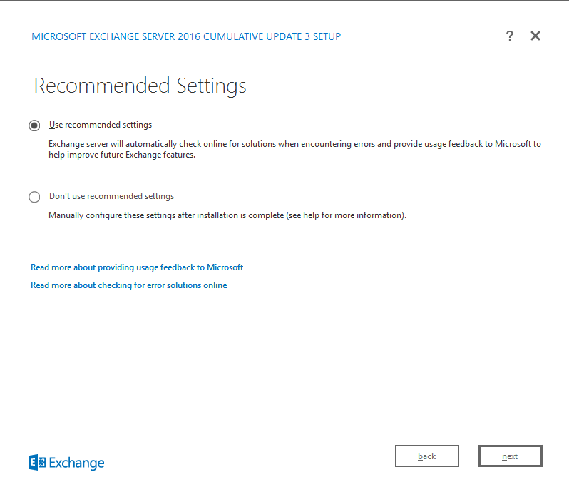 Installing Exchange 2016 on Windows Server 2016 Step by Step - Azure365Pro.com