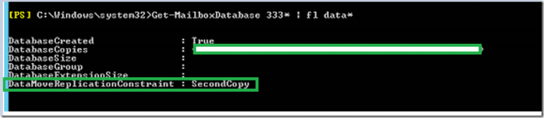Move Fail : Mailbox Changes Failed to Replicate