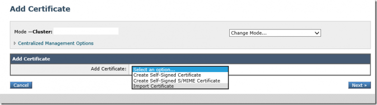Enable Opportunistic TLS with IronPort