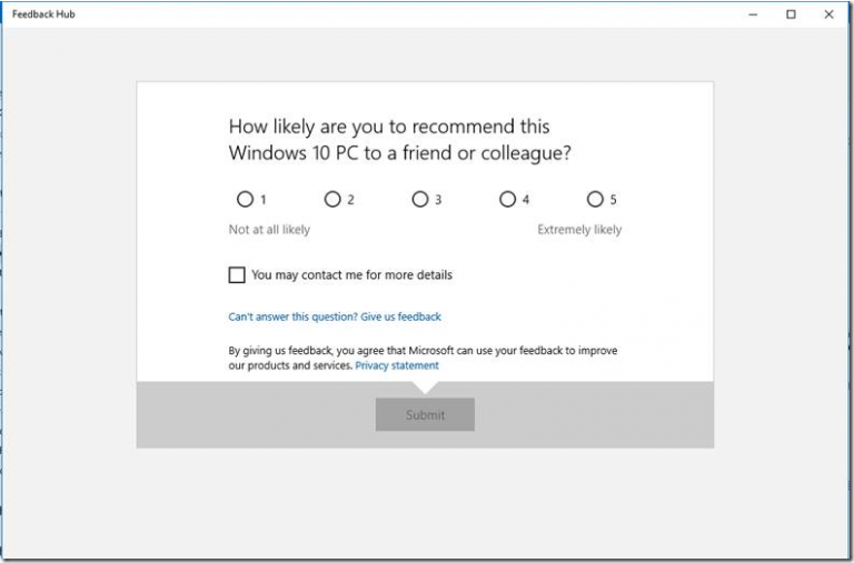 Disable Feedback Hub via Group Policy
