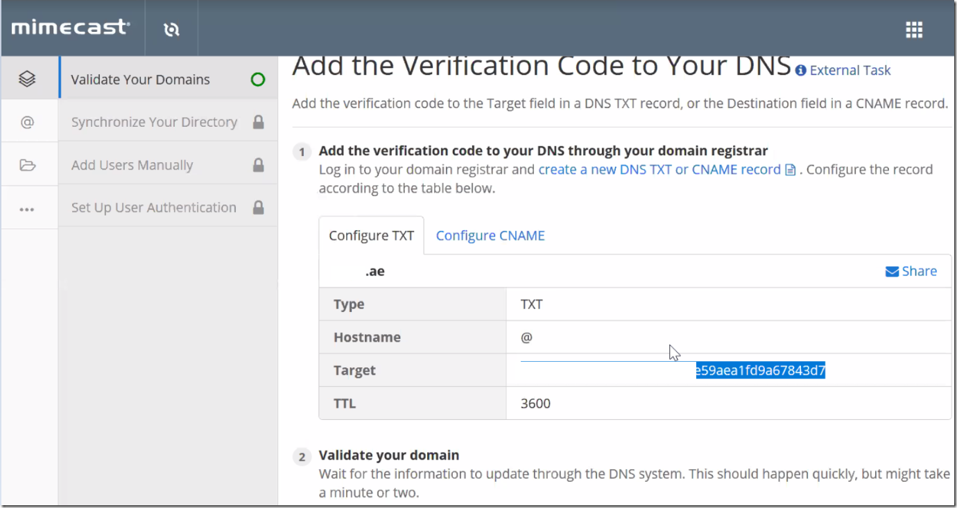 Configuring Mimecast with Office 365 