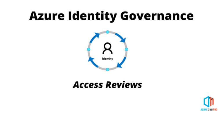 Azure AD Identity Governance Access Reviews