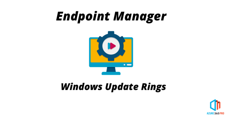 Windows Update Rings Configuration in MEM