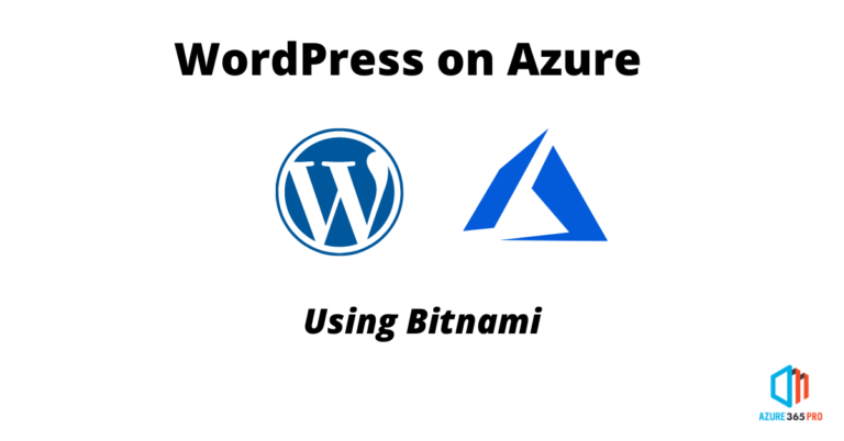 Bitnami WordPress Deployment in Azure