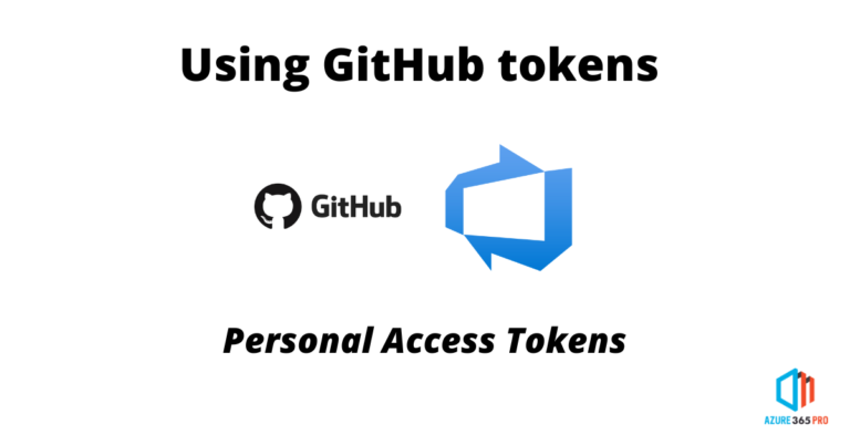 Using Personal Access Tokens in GitHub for Azure DevOps