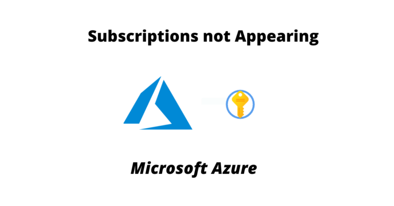 Moving to another Resource Group not showing all the subscriptions